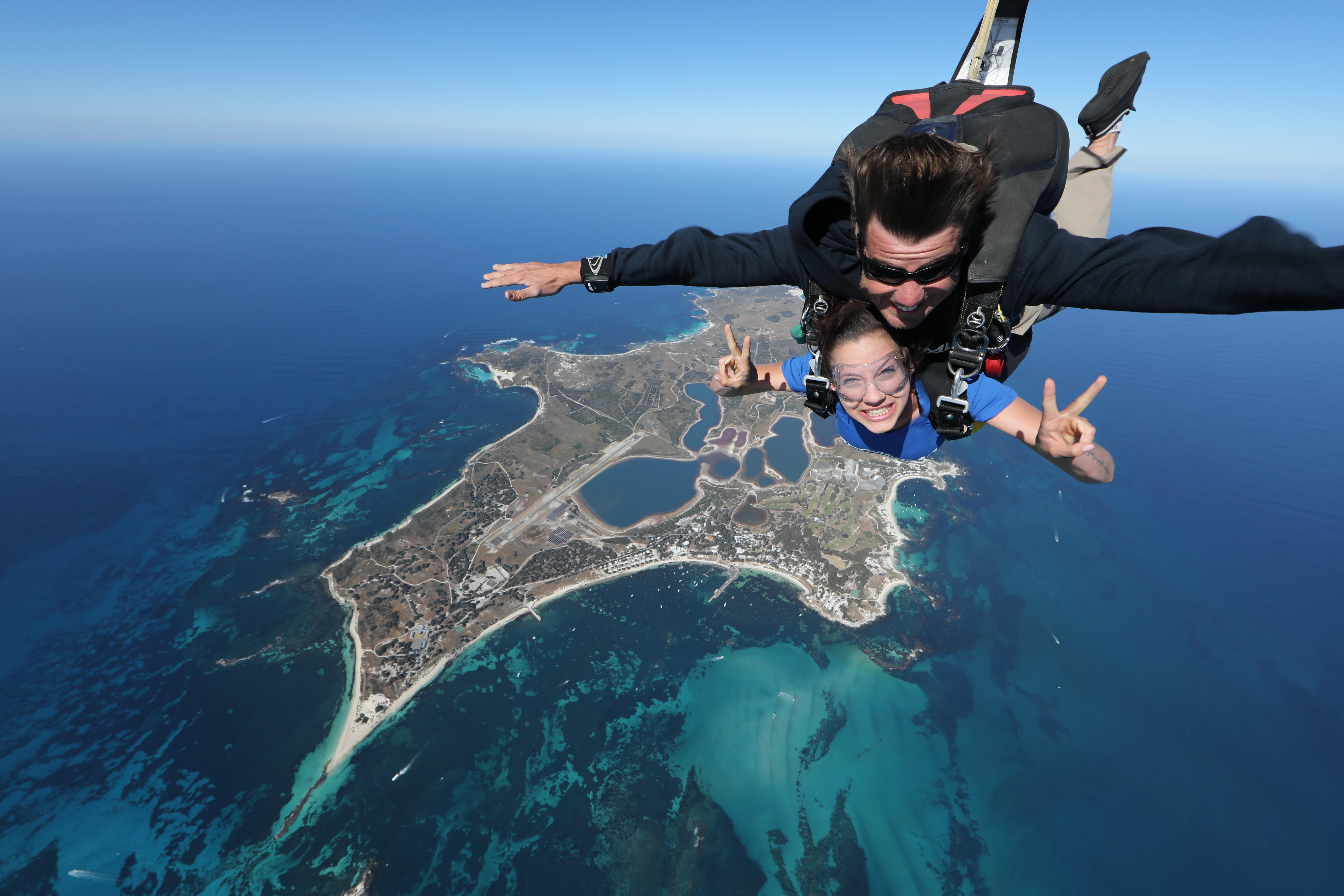 Skydive Geronimo Rottnest Island