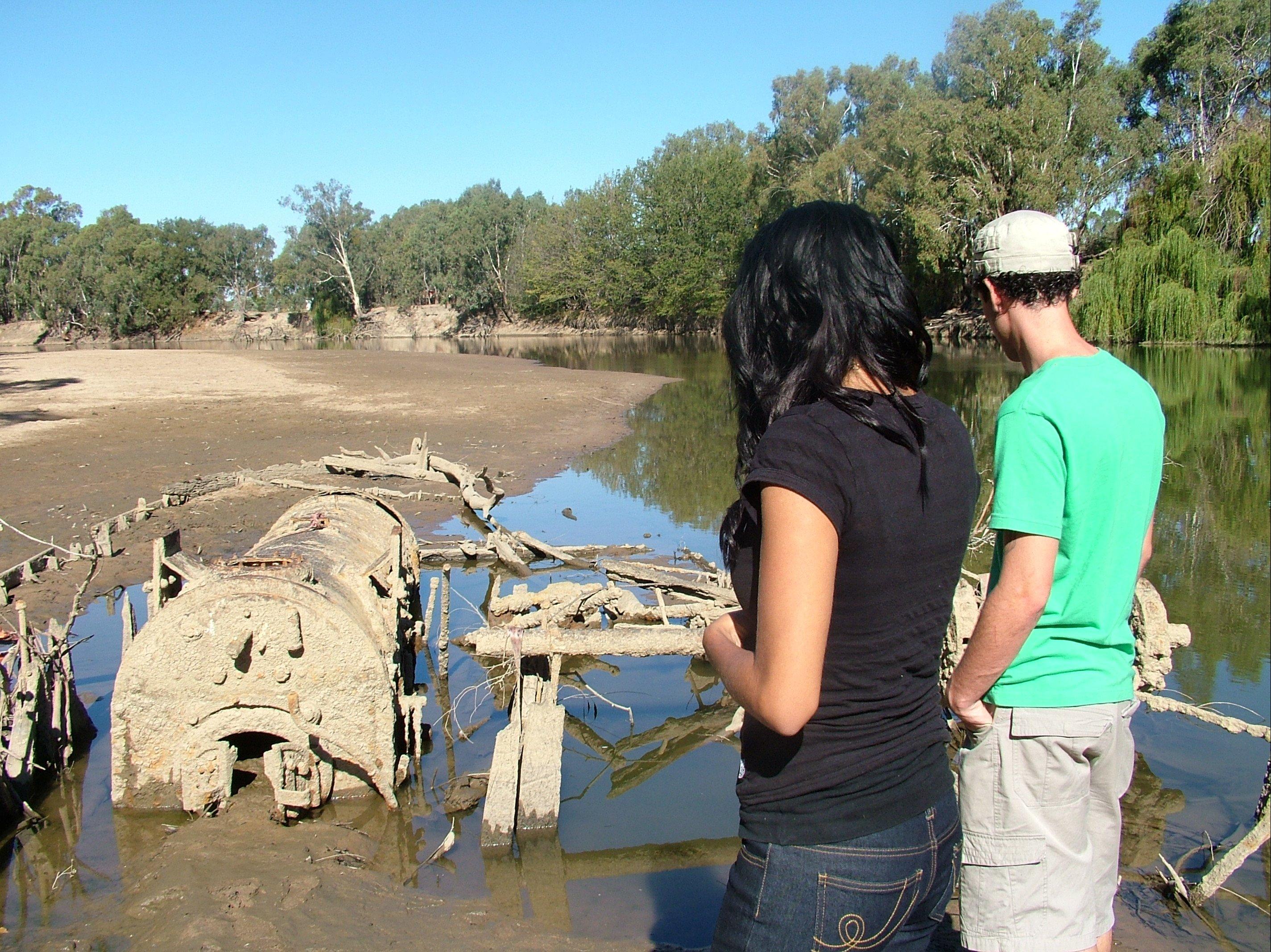 Paddle Steamer Wagga Wagga Wreck