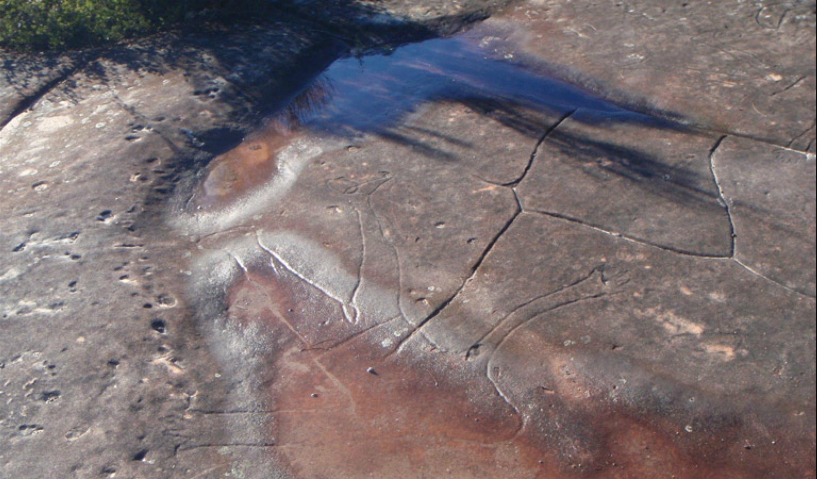 Basin Aboriginal art site