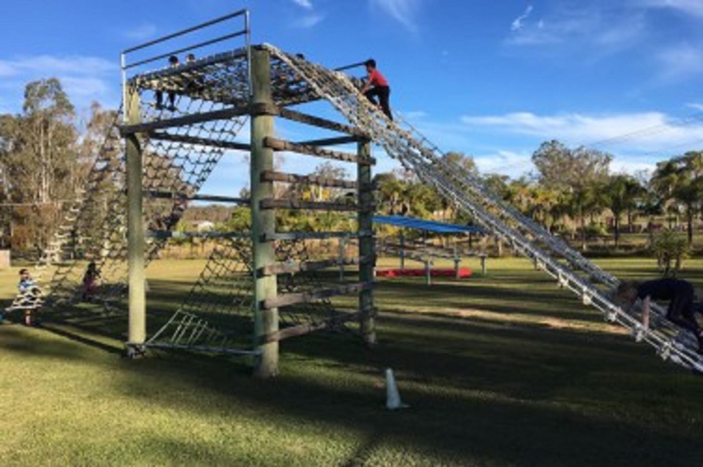 Burns Outdoor Obstacle Training