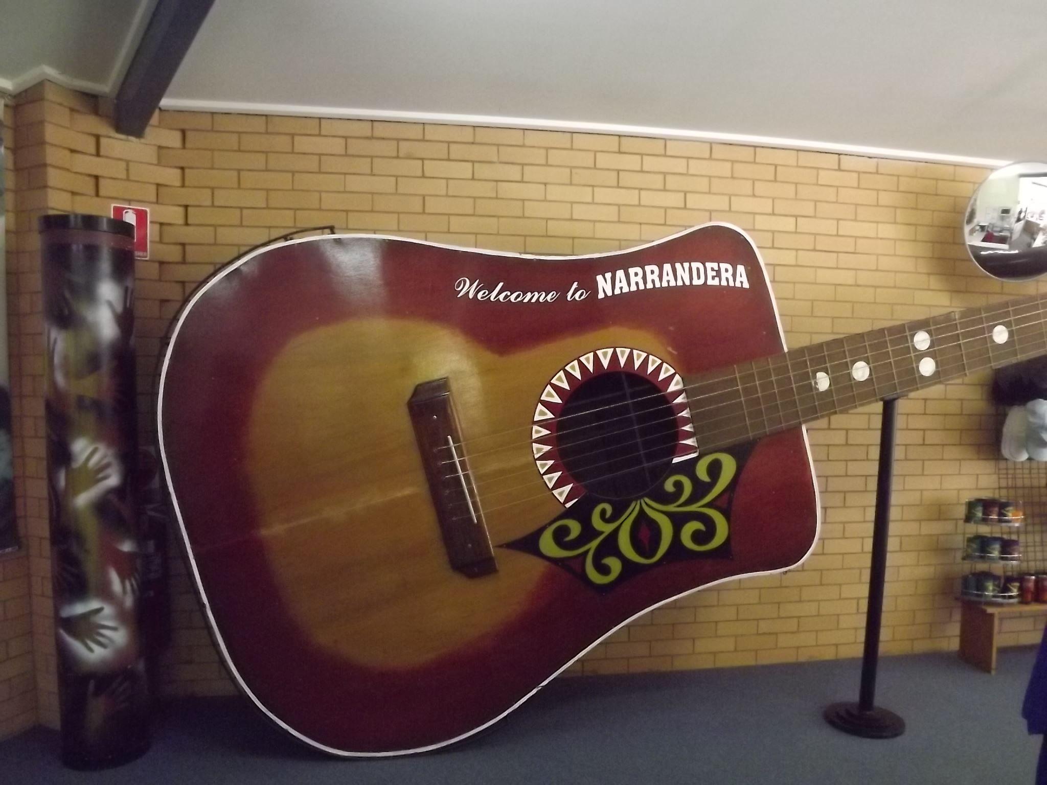 Narrandera's Big Guitar