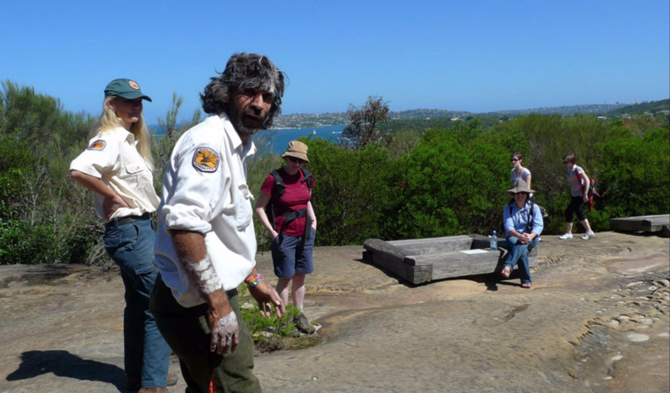 Grotto Point Aboriginal engraving site