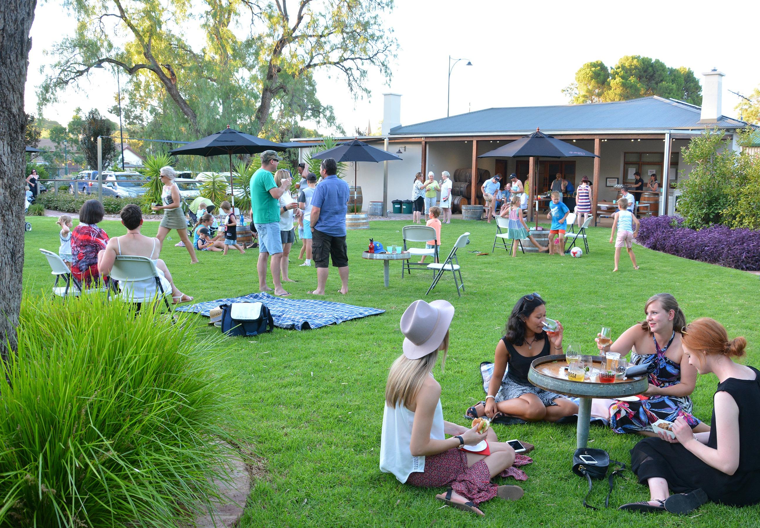 Barossa Gourmet at Kalleske - Wine by the Grass