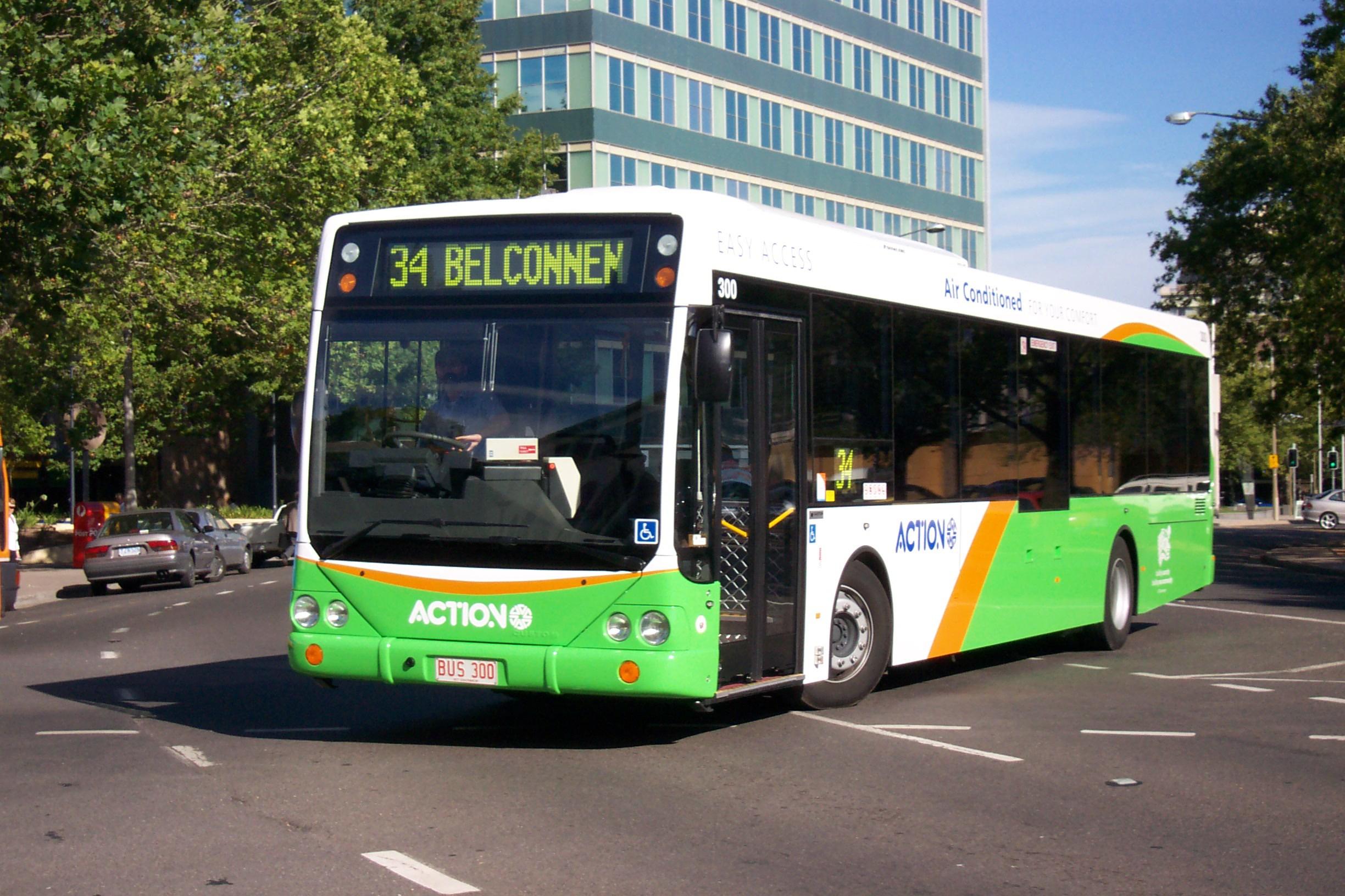 Transport Canberra buses and light rail – Canberra’s public transport network